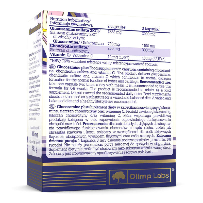 Glukozamina Olimp Glucosamine Plus - 60 Kapsułek