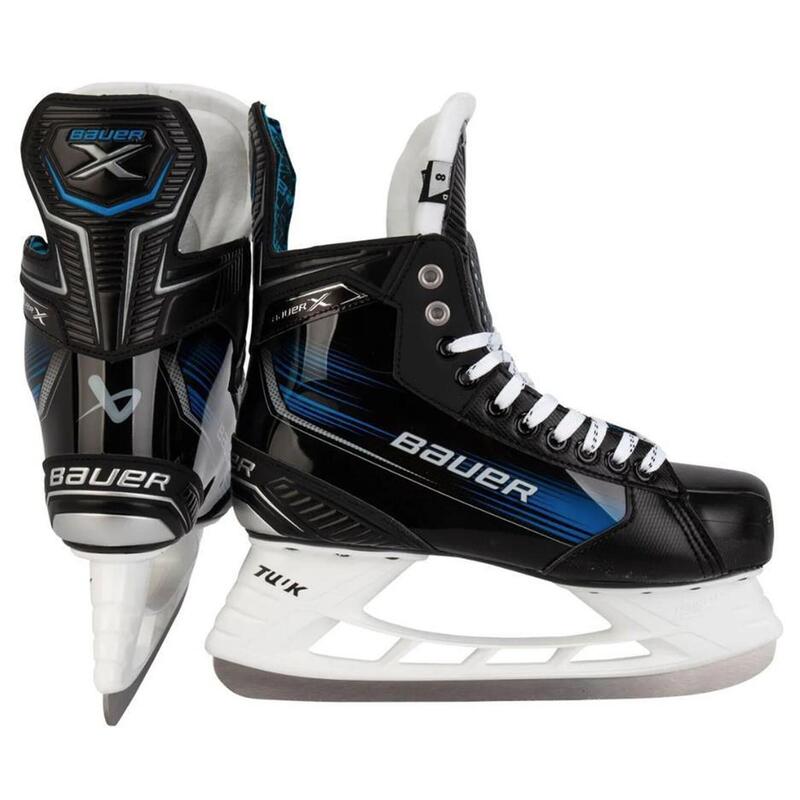 PATIN DE HOCKEY BAUER X ADULTE PIED FIN