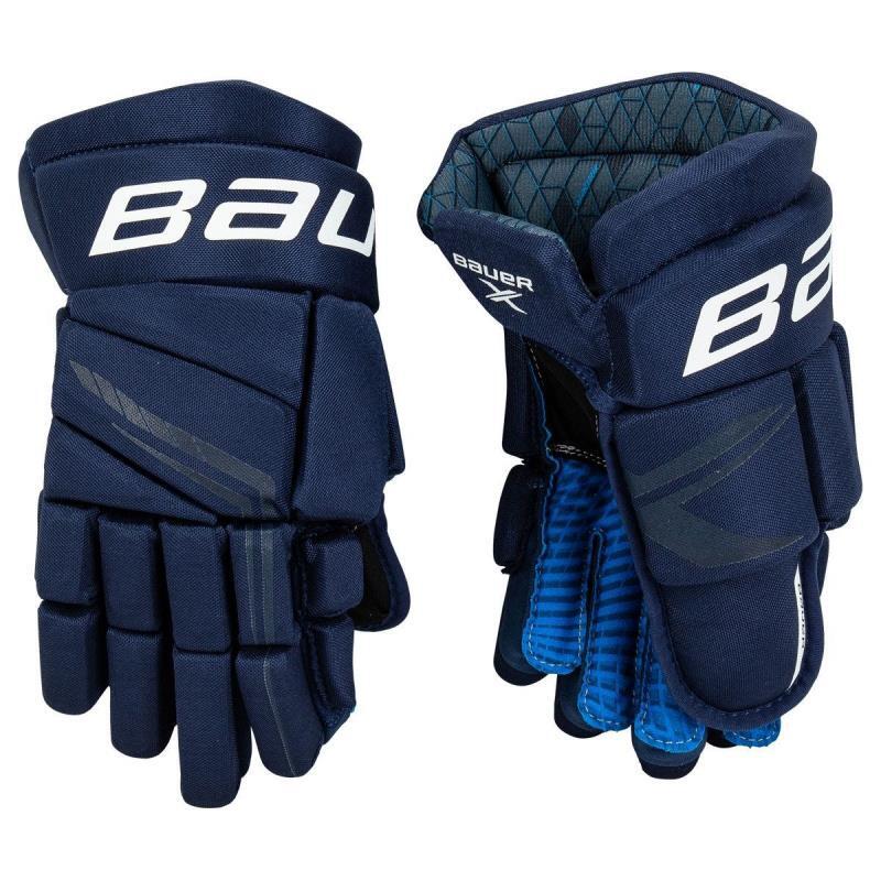 Hokejové rukavice BAUER S21 X GLOVE - YTH 5/7