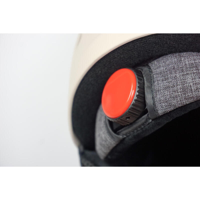 Casque YEEP.ME H.30 Vision LED Kaki - LED et Visière pour Vélo, Trottinette