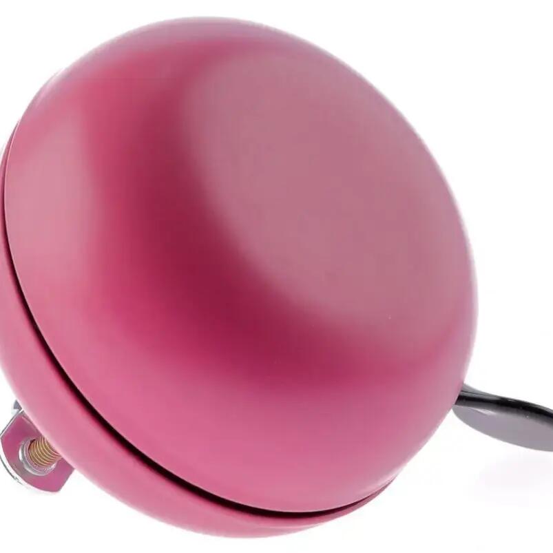 Ding-Dong Steel Bicycle Bell 80 mm, Pink.