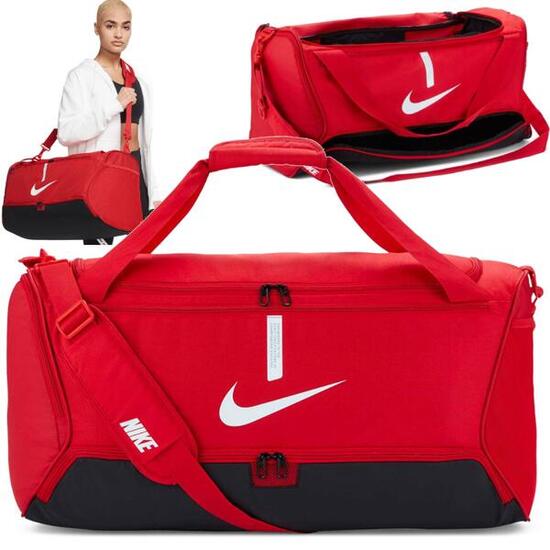 Nike Academy Team Duffel Medium 60L Blu navy