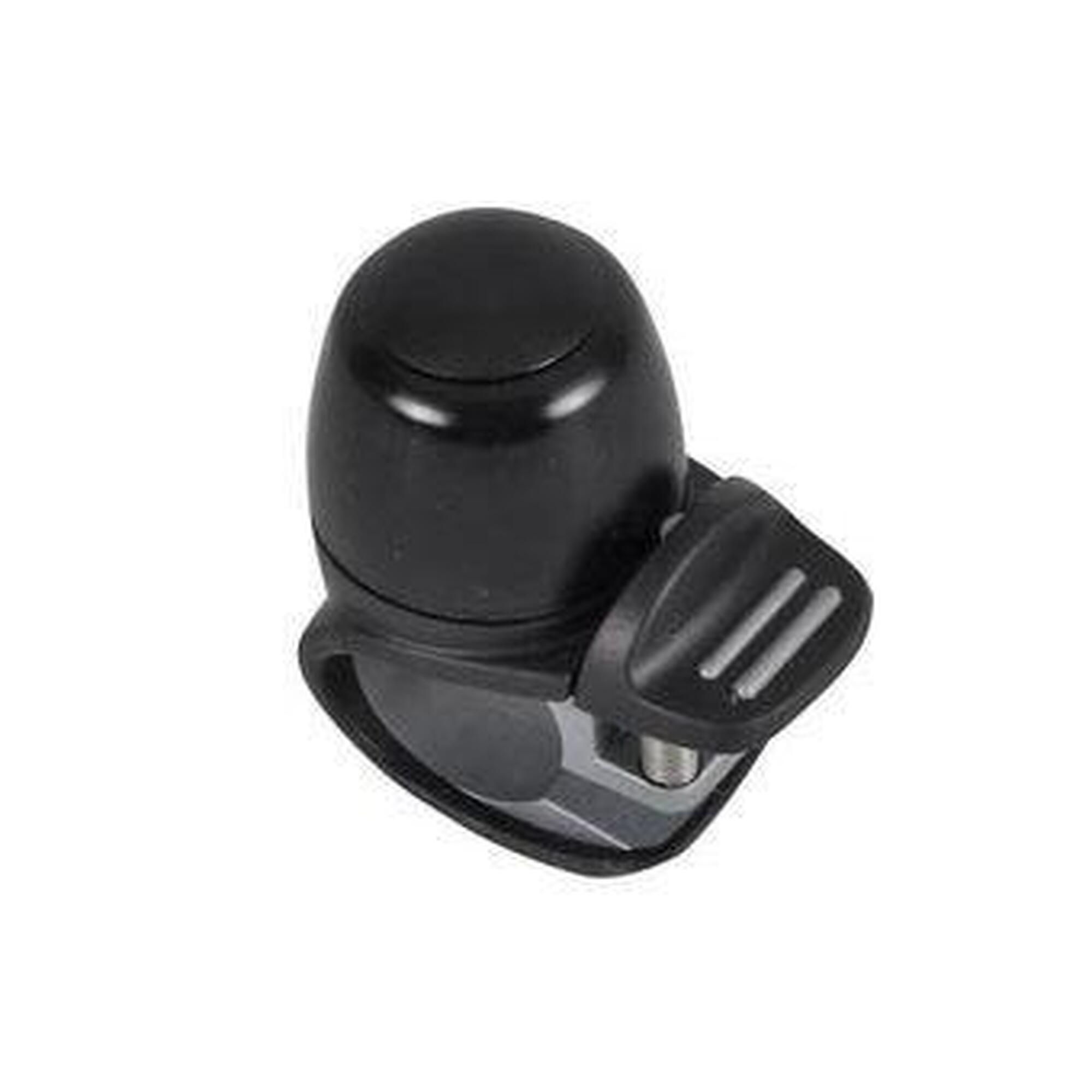 Fietsbel compact - zwart