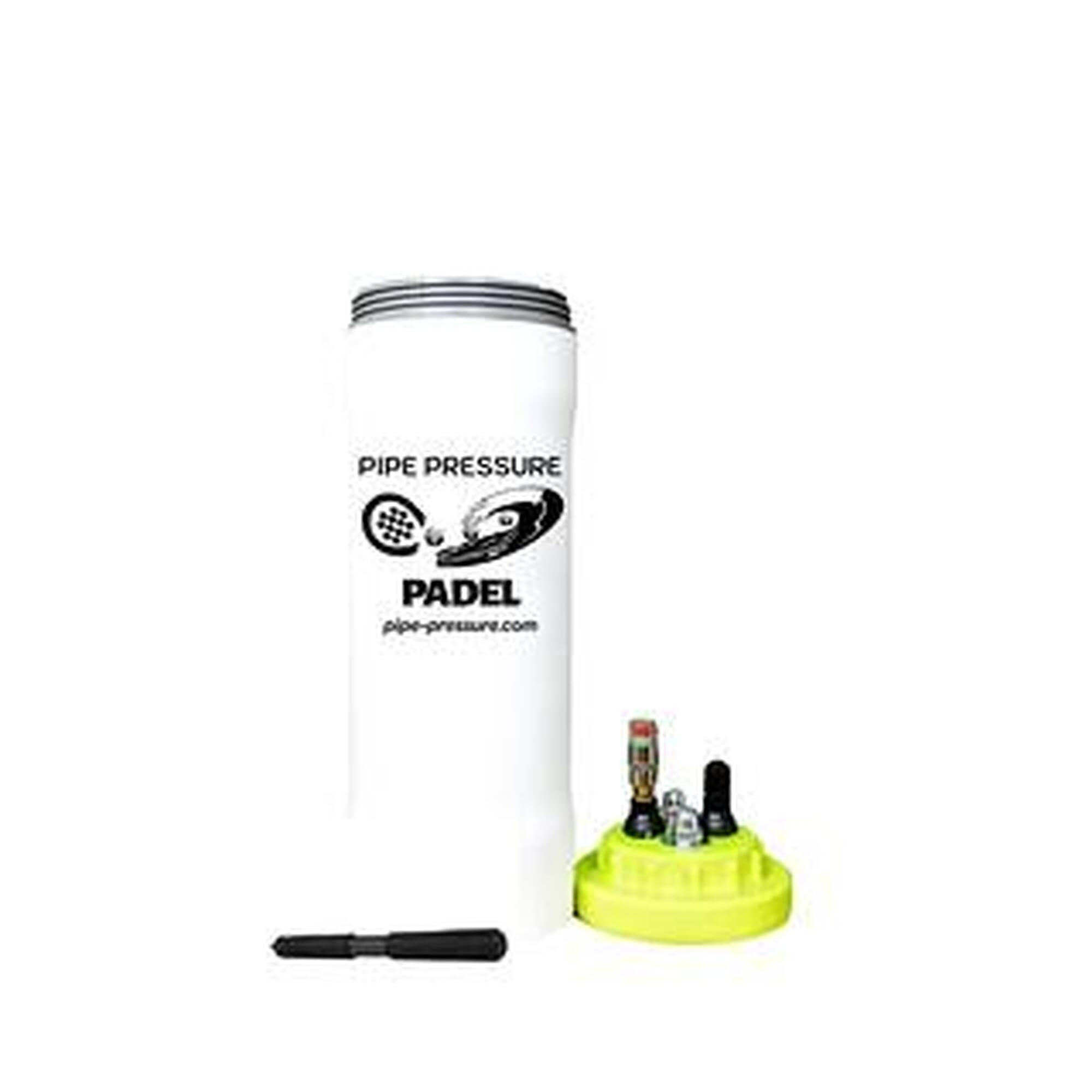 Pressurizzatore per padel e palline da tennis(3 palline con pompa)-colore giallo