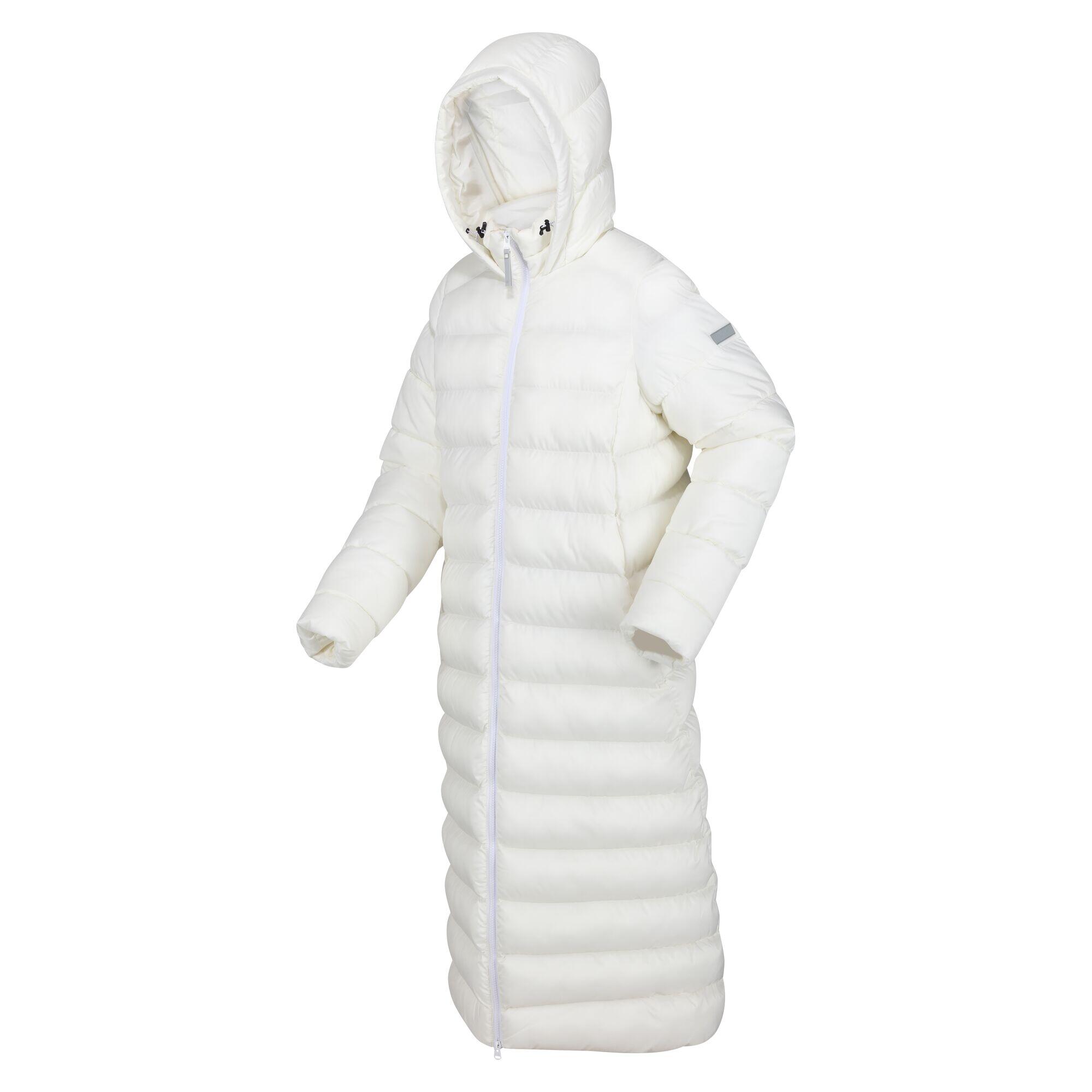 ELENDER Women's hooded jacket (White)