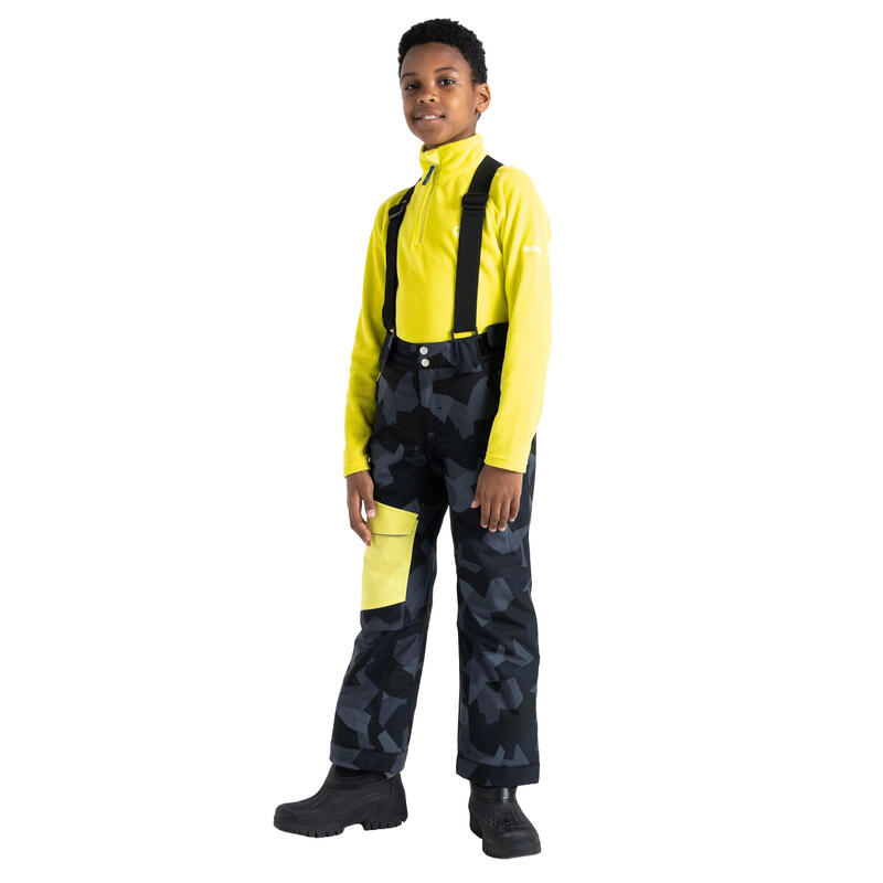 Bambini Camo Pantaloni Da Sci Dare 2B Pow Nero