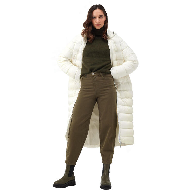 Chaqueta con Capucha Elender de Deflector para Mujer Nieve Blanca