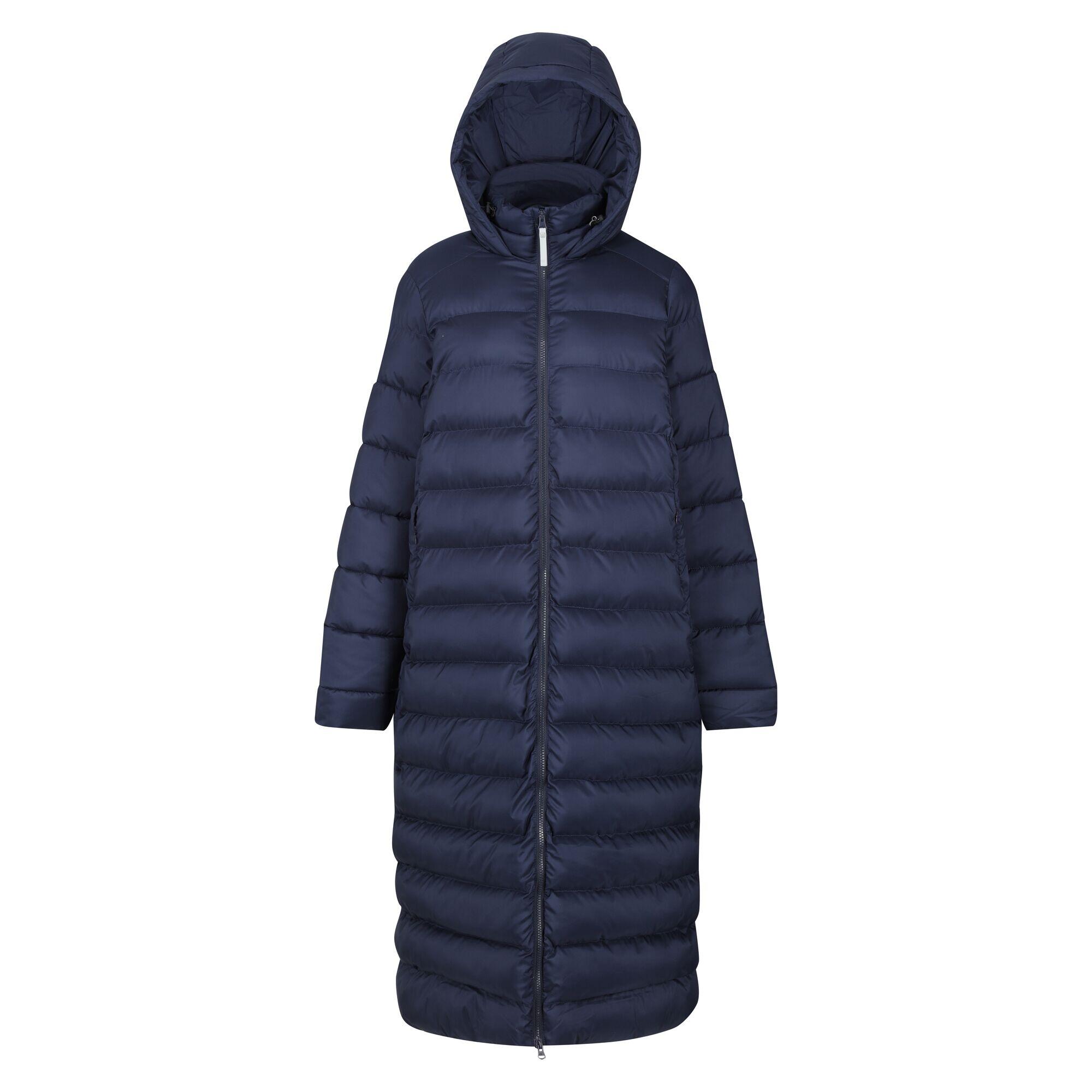 Women's ELENDER hooded jacket (Navy)