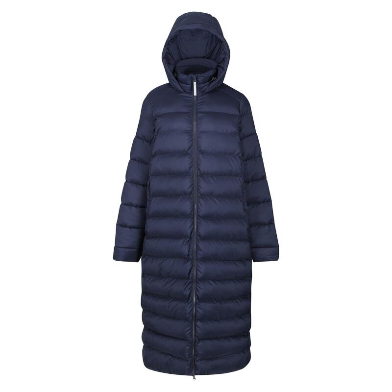 Damska Kurtka Z Kapturem Elender Baffled Hooded Jacket