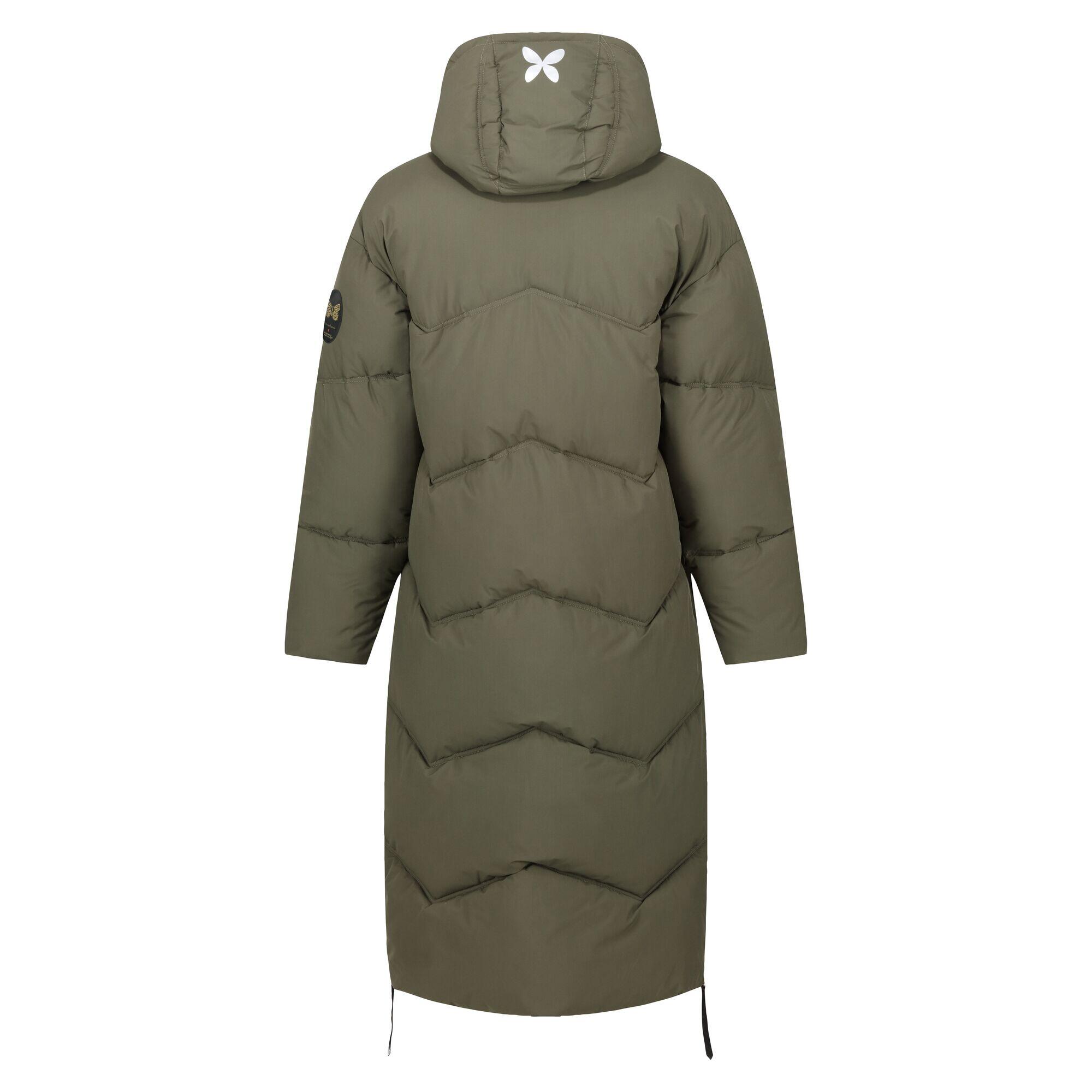 Piumino Linea Lunga Donna Regatta Christian Lacroix Milhaud Cachi Scuro 2/5