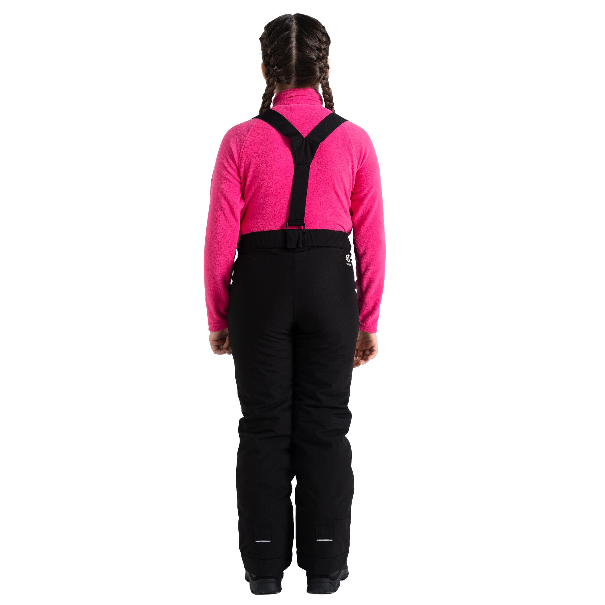 Childrens/Kids Pow Ski Trousers (Black) 2/4