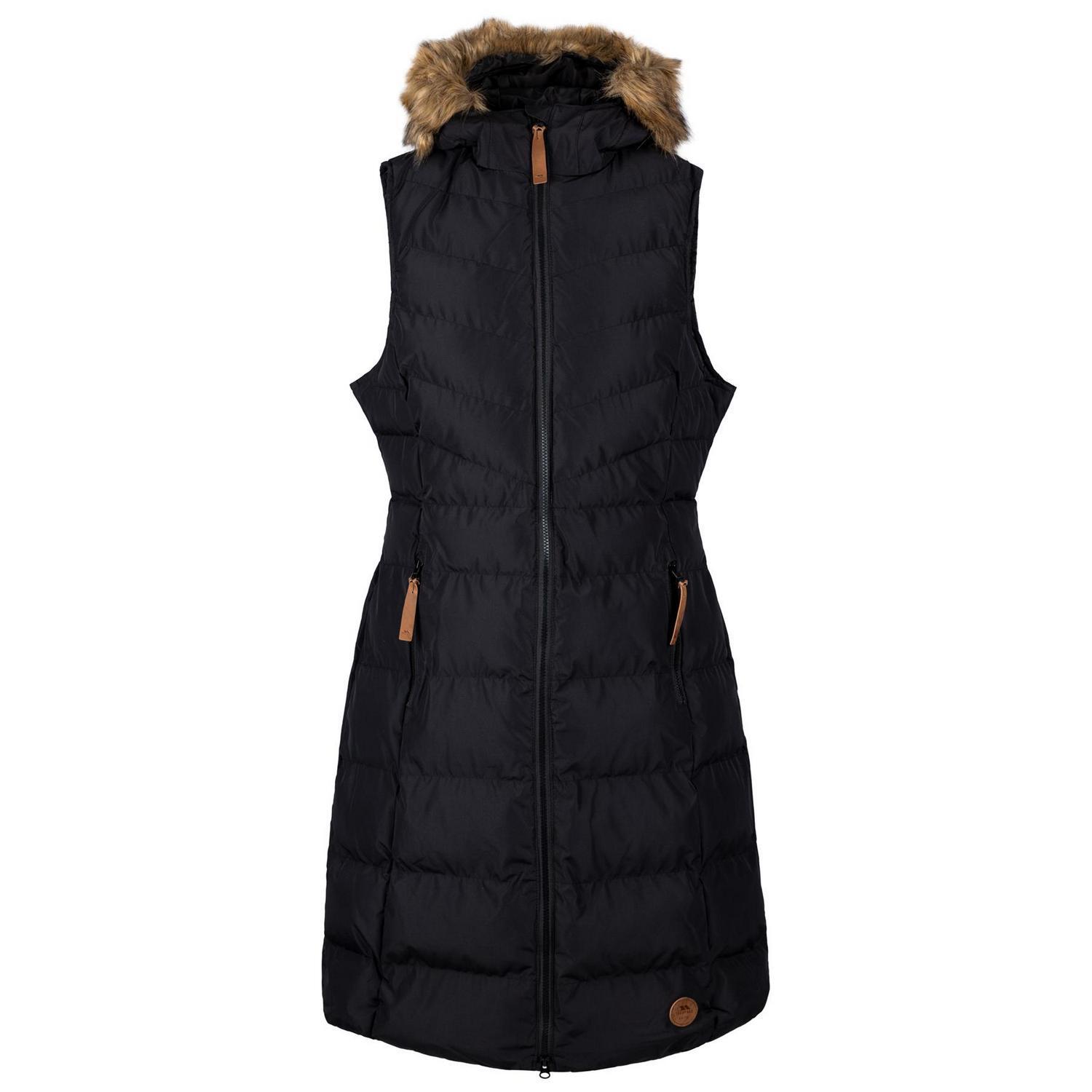 AUDREY Women's sleeveless jacket (Black)