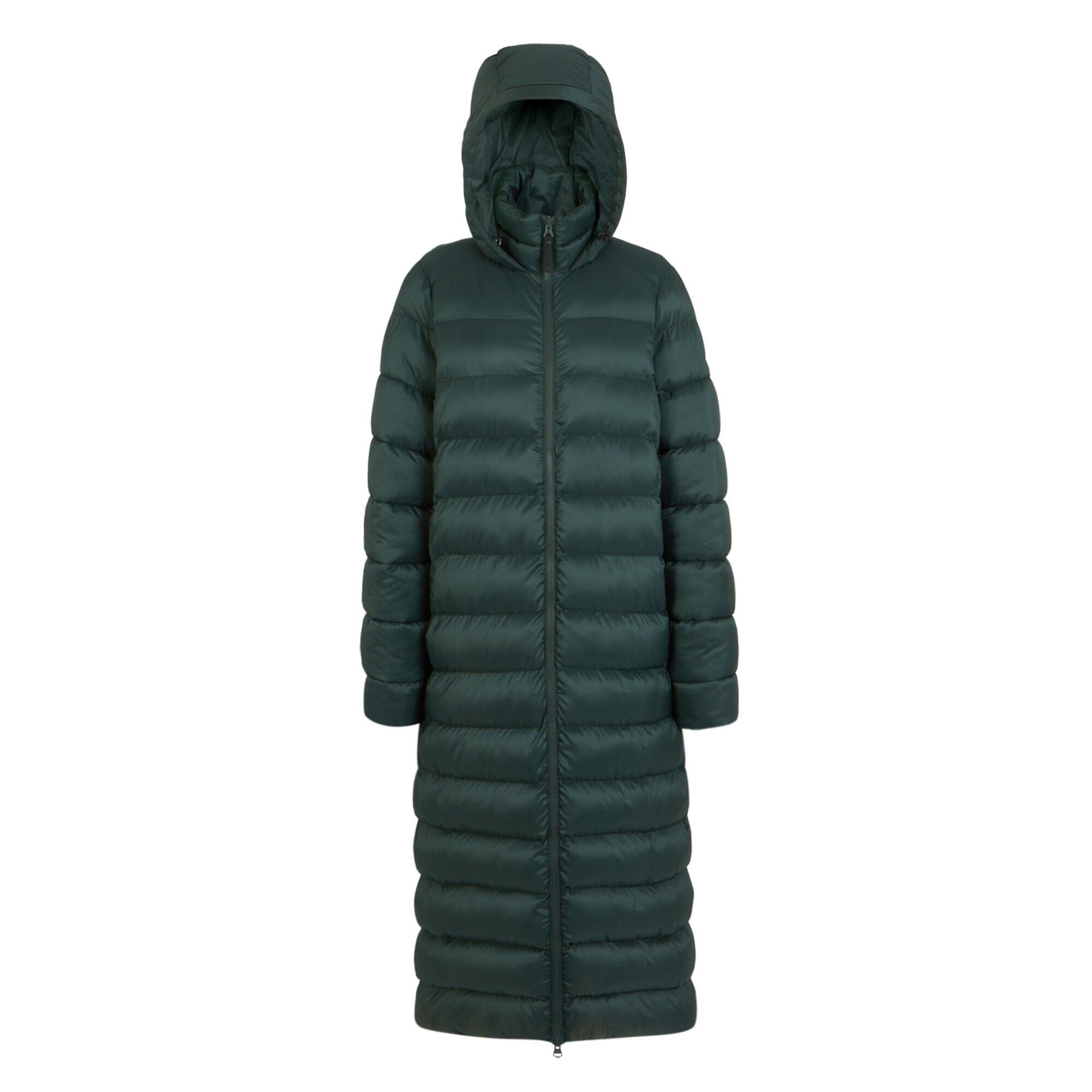 ELENDER Women's hooded jacket (Dark green)