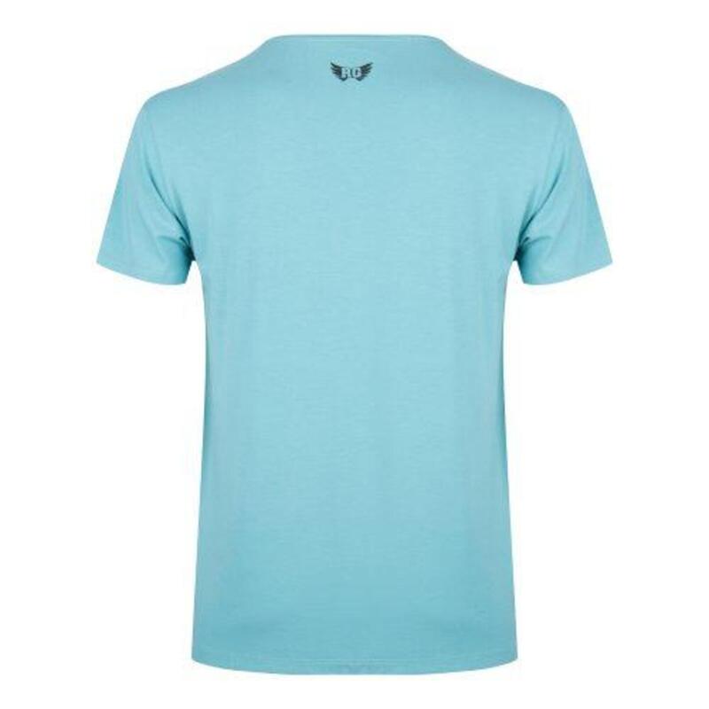 Yoga Tee Moksha - Hippe V-neck van bio katoen en bamboe - Sea Green