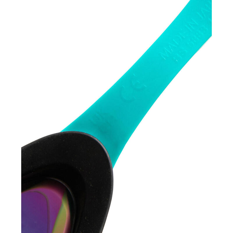 Arena Zwembril Cobra Ultra Swipe Mirror Smaragdgroen/Blauw