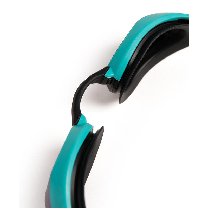 Arena Zwembril Cobra Ultra Swipe Mirror Smaragdgroen/Blauw