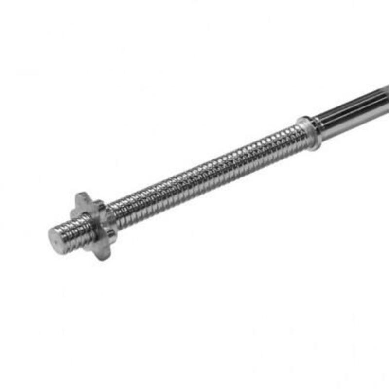 Tunturi Barre d'haltères avec colliers à vis de 30 mm 180 cm