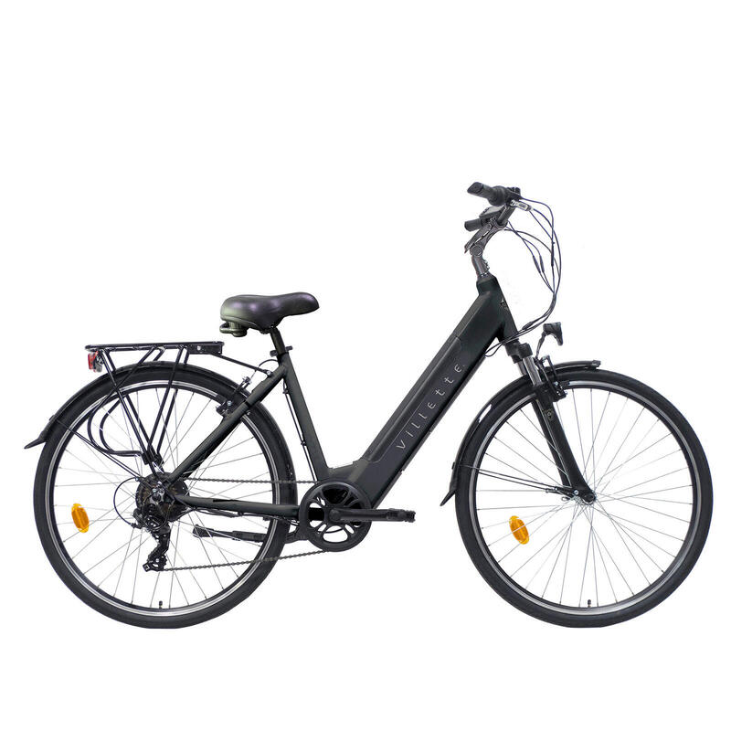 L' Amant Eco, elektrische damesfiets, 7sp, 10.4Ah, model 2023, grijs