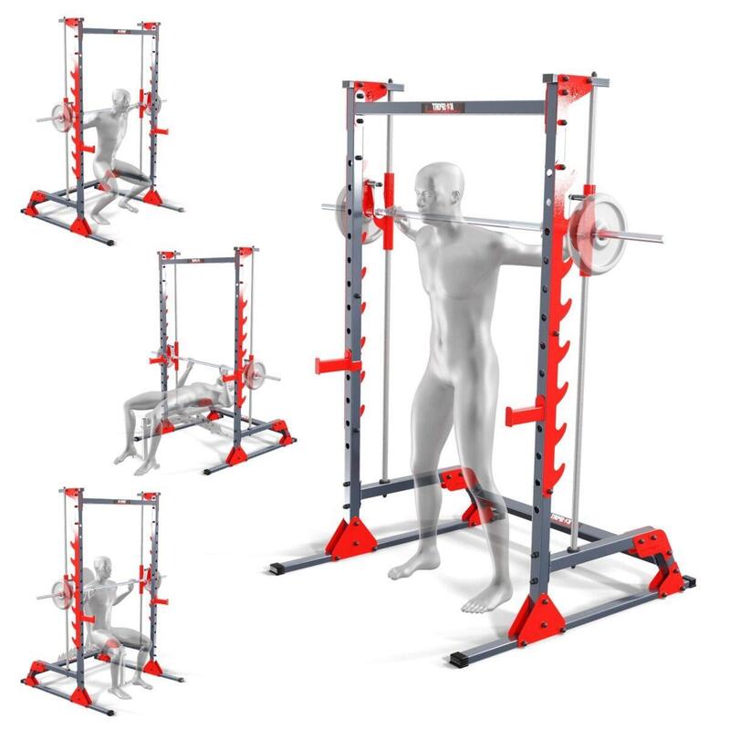 SMITH MACHINE - Macchina da allenamento per completare la panca da allenamento