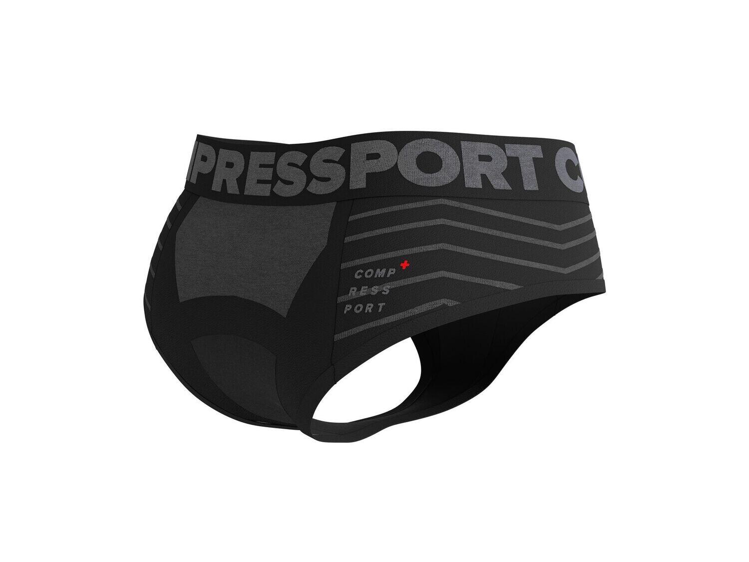 Seamless Boxer W microfibre femme Gris/Noir 2/3