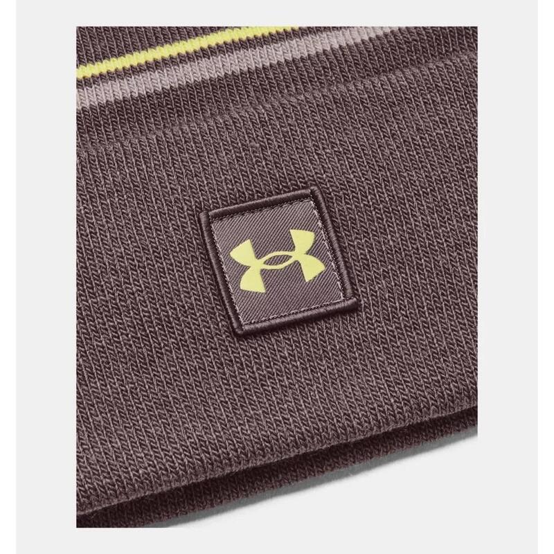 Bonnet à pompon Under Armour Halftime Violet