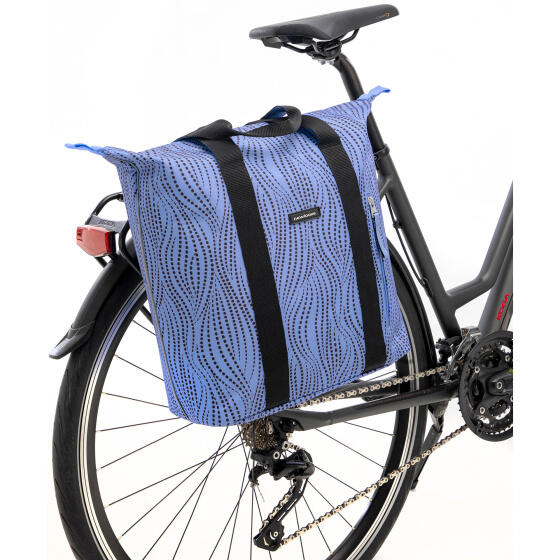 Borsa shopper da bicicletta Kota Alma, blu 6/7