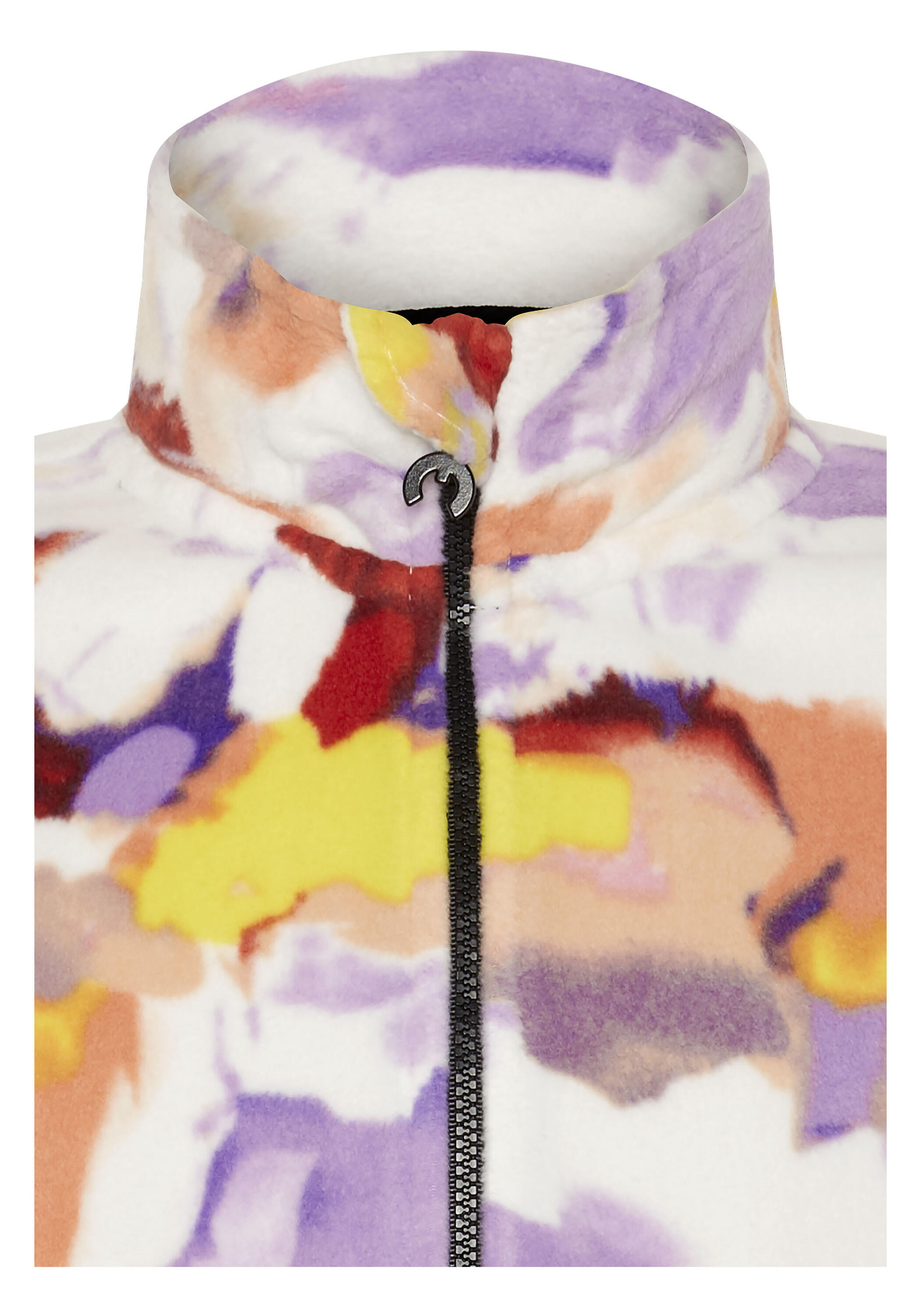 Fleecejacke mit Allover-Muster 3/3