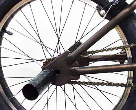 BMX-fiets 20 inch CLOOT LEVEL bruin 3/3
