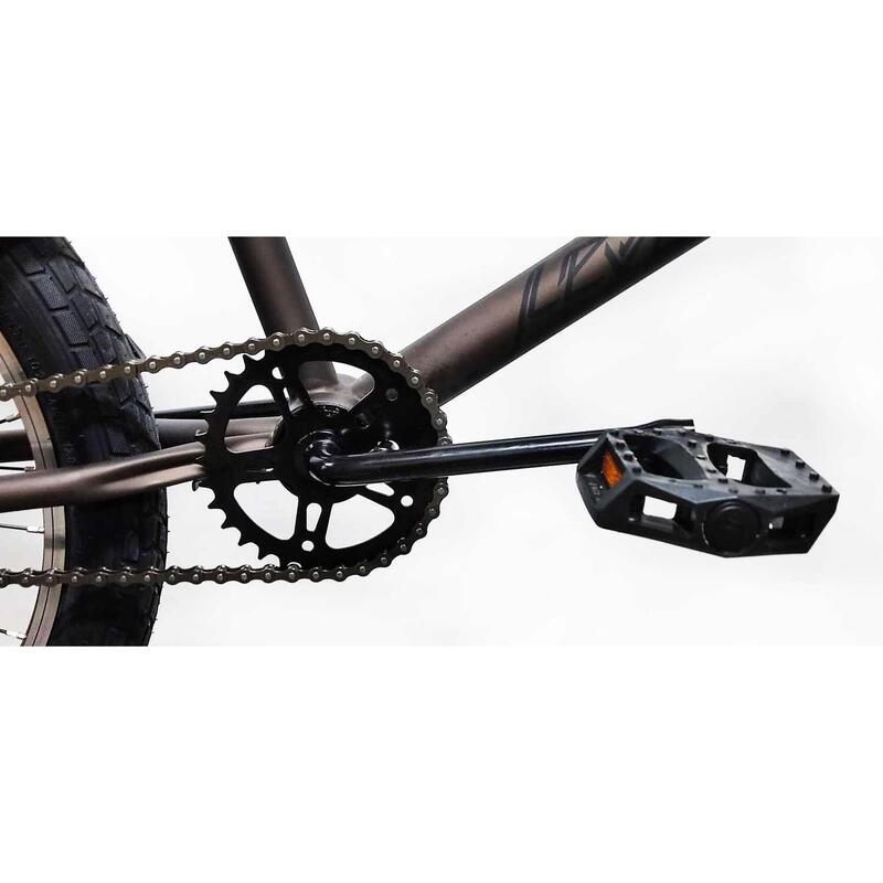 BMX-fiets 20 inch CLOOT LEVEL bruin