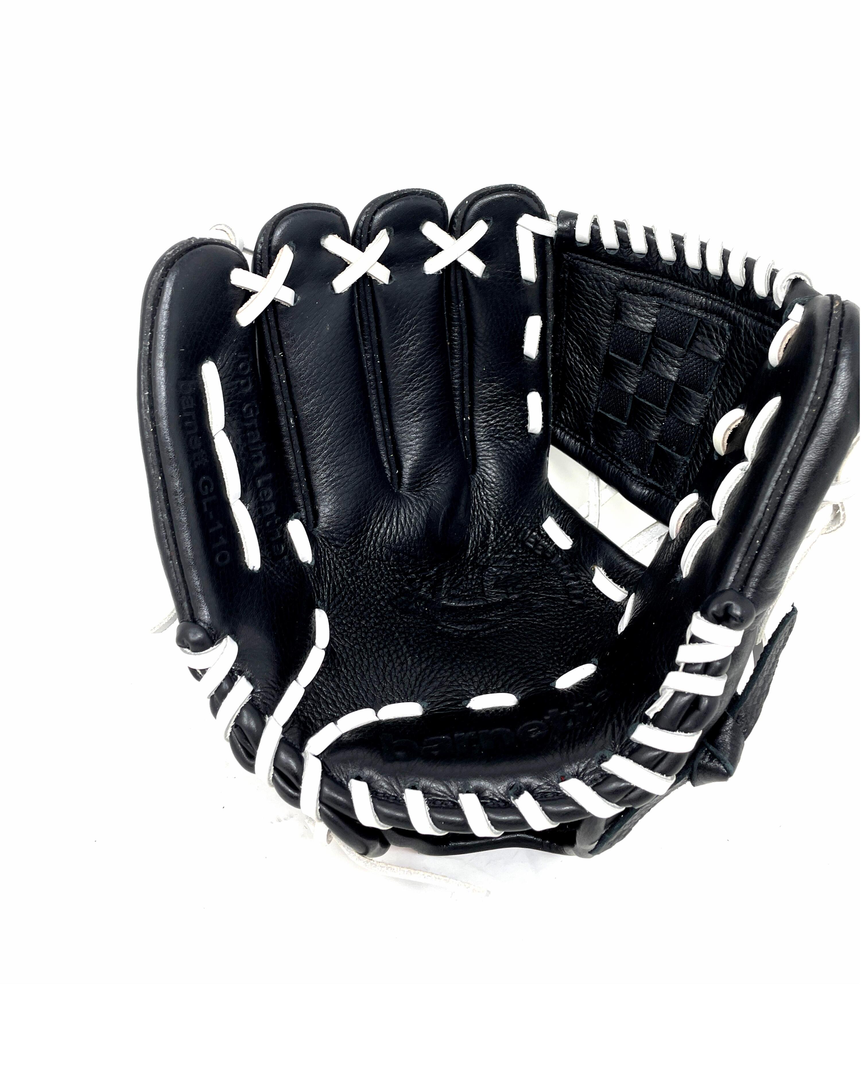 GL-110 REG, 11'', guante de béisbol de cuero, negro (lanzamiento para diestros) 5/6