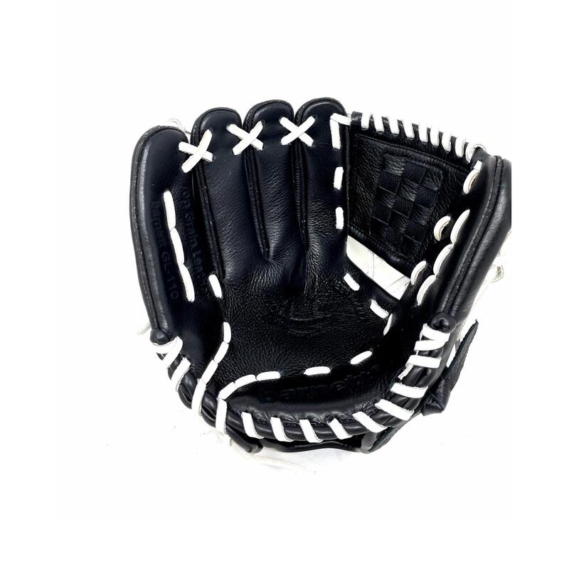 GL-110 REG, 11'', kožená baseballová rukavice, černá (pravoruká nadhazování)