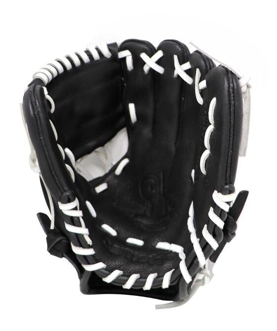 GL-110 REG, 11'', guante de béisbol de cuero, negro (lanzamiento para diestros) 3/6