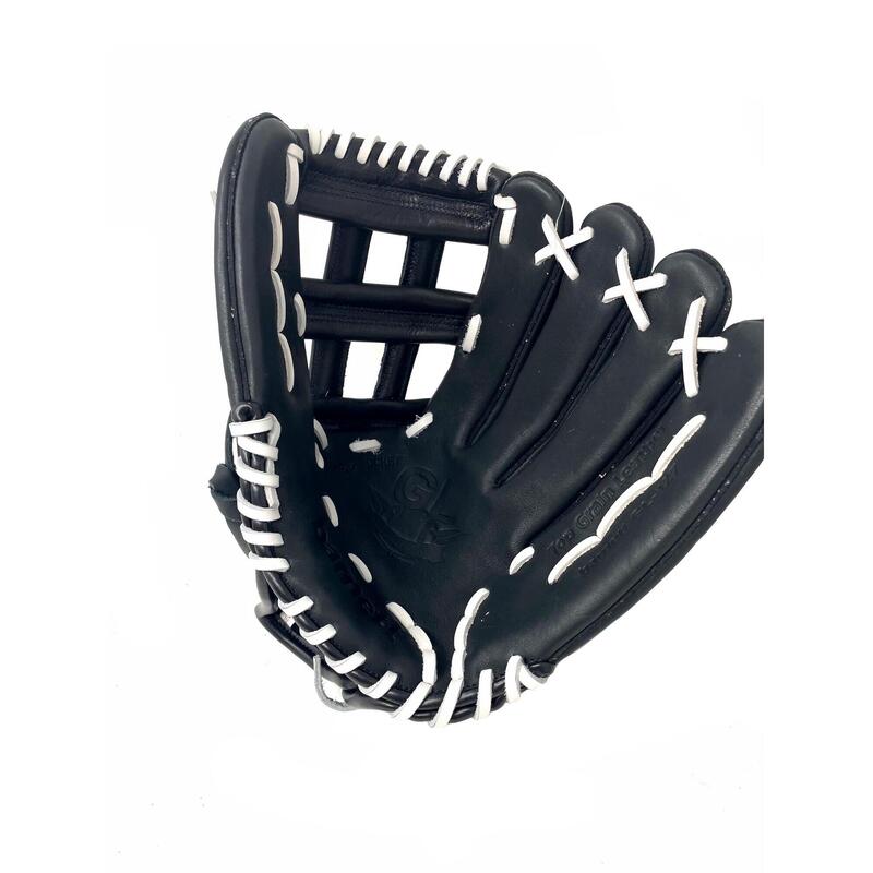 GL-127 REG 12.75'' gant de baseball en cuir,  Noir (pour lancer à droite)
