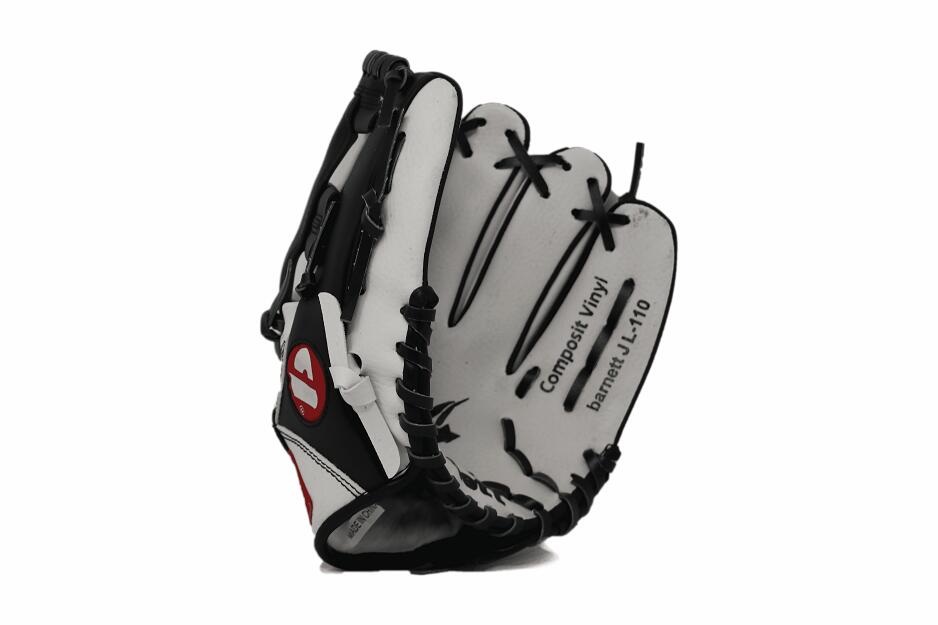 JL-110, REG, Baseball glove, outfield, polyurethane, size 11", White 3/5