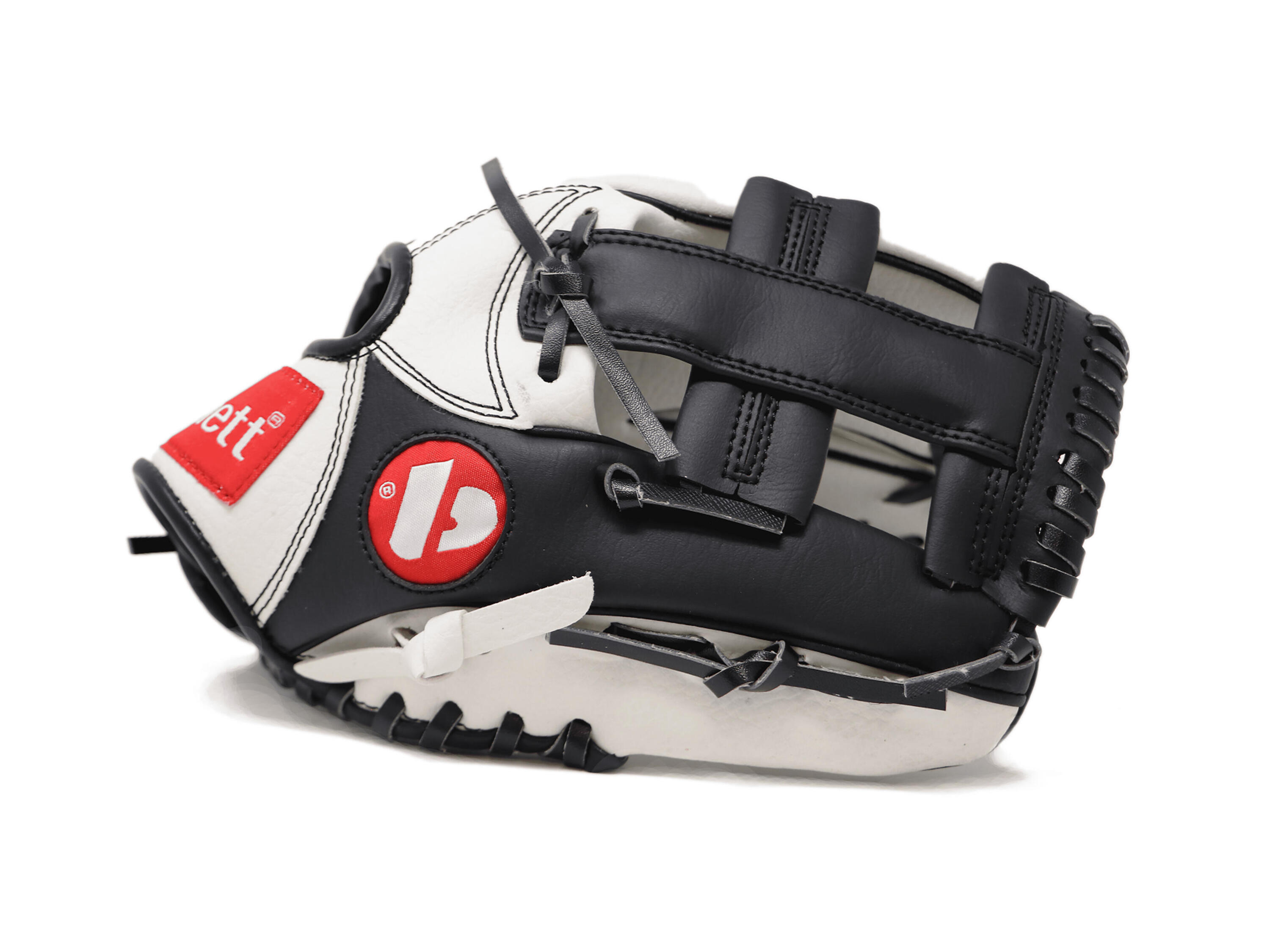JL-110, REG, Baseball glove, outfield, polyurethane, size 11", White 1/5