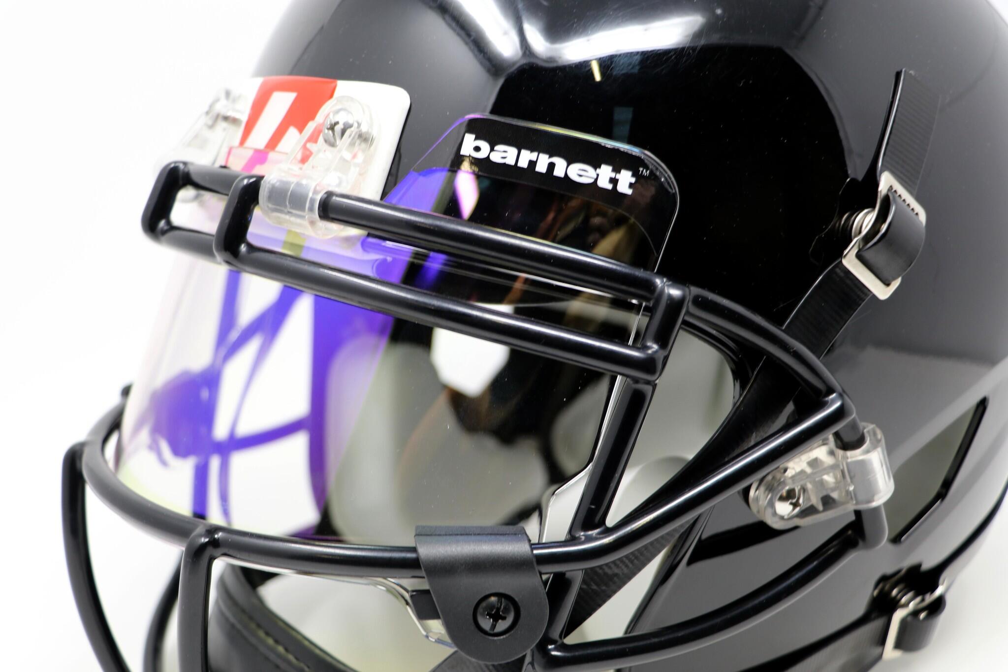 BARNETT Reve Visier für American-Football-Helm (Rot