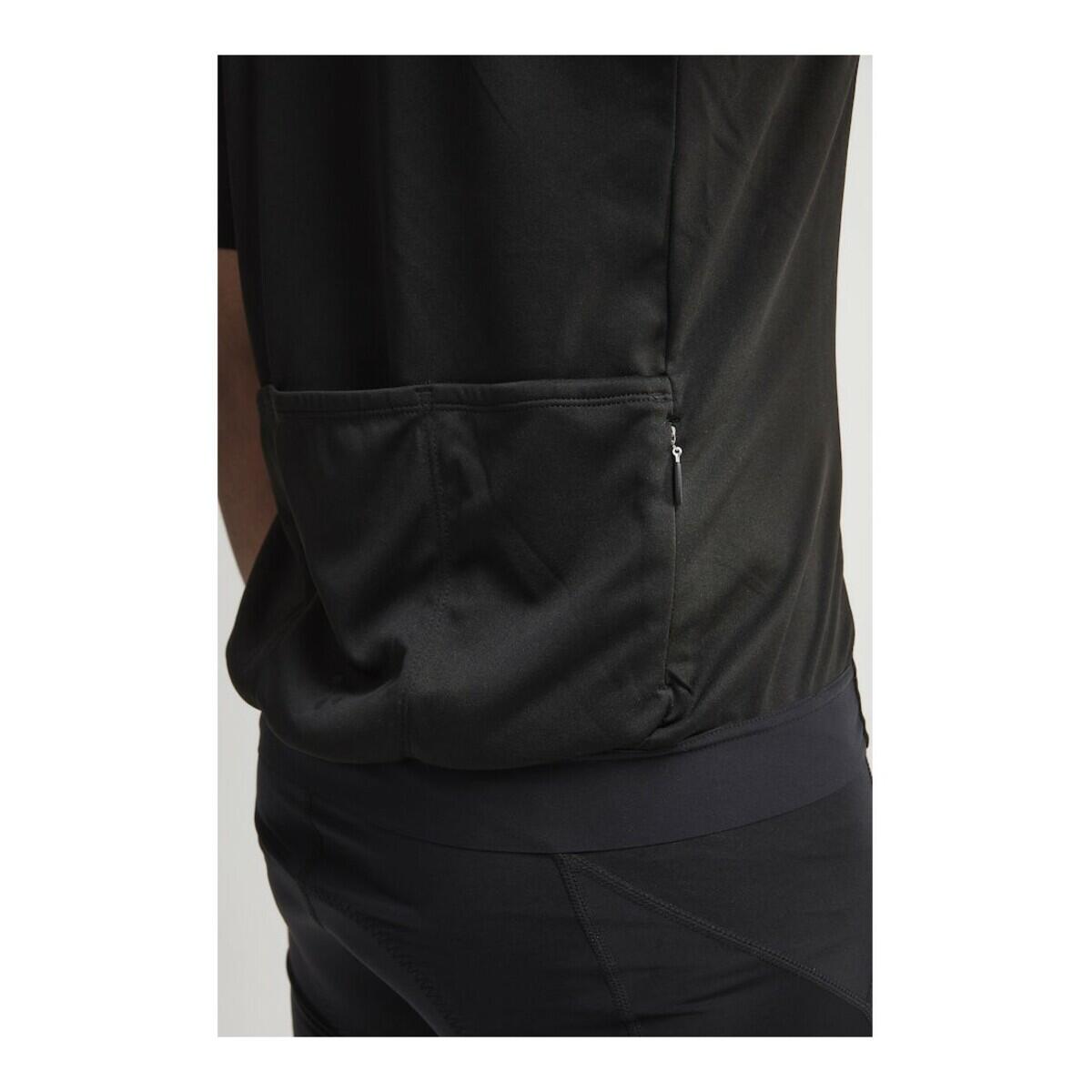 Fietsshirt - Craft Essence Jersey - M - Heren - Zwart - Fietsshirt 5/6