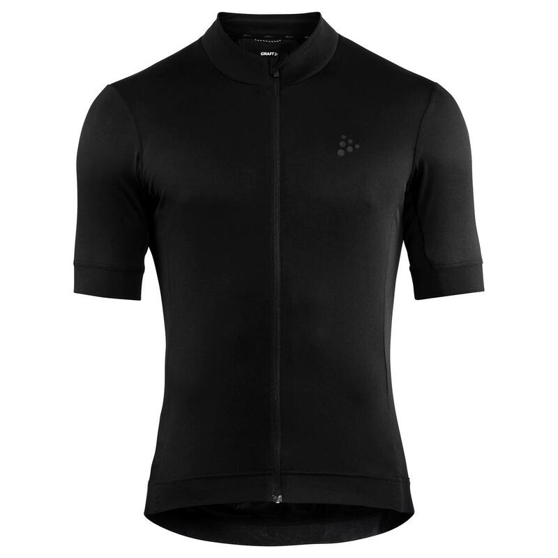 Fietsshirt - Craft Essence Jersey - S - Heren - Zwart - Fietsshirt