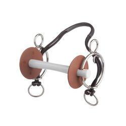 Mors combiné pour cheval avec barre confort, souple Beris