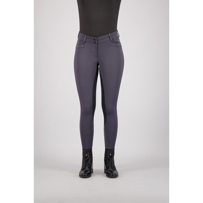 Pantalon echitație Euro-Star Arielle cu grip complet