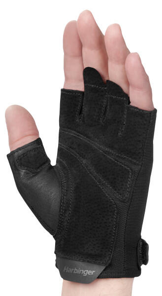 Guanti da sollevamento pesi Harbinger con presa salda, comfort ottimale Nero 3/6
