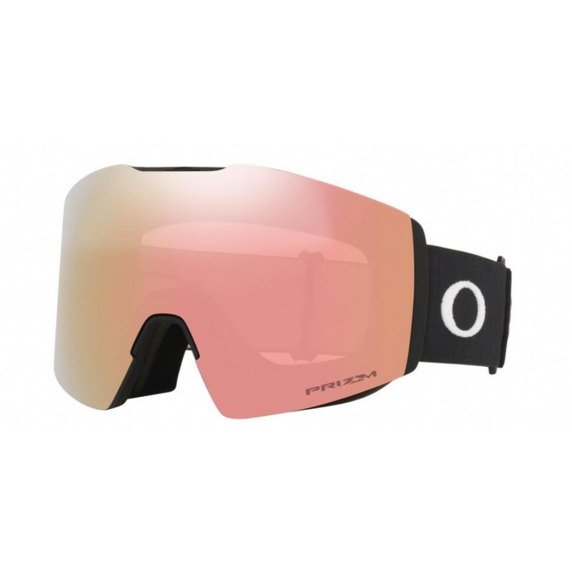 Oakley - Oakley Fall Line L Prizm Masque De Ski - Prizm Rose Goldbpg - Masque De Ski - Jaune|noir|rose - Decathlon