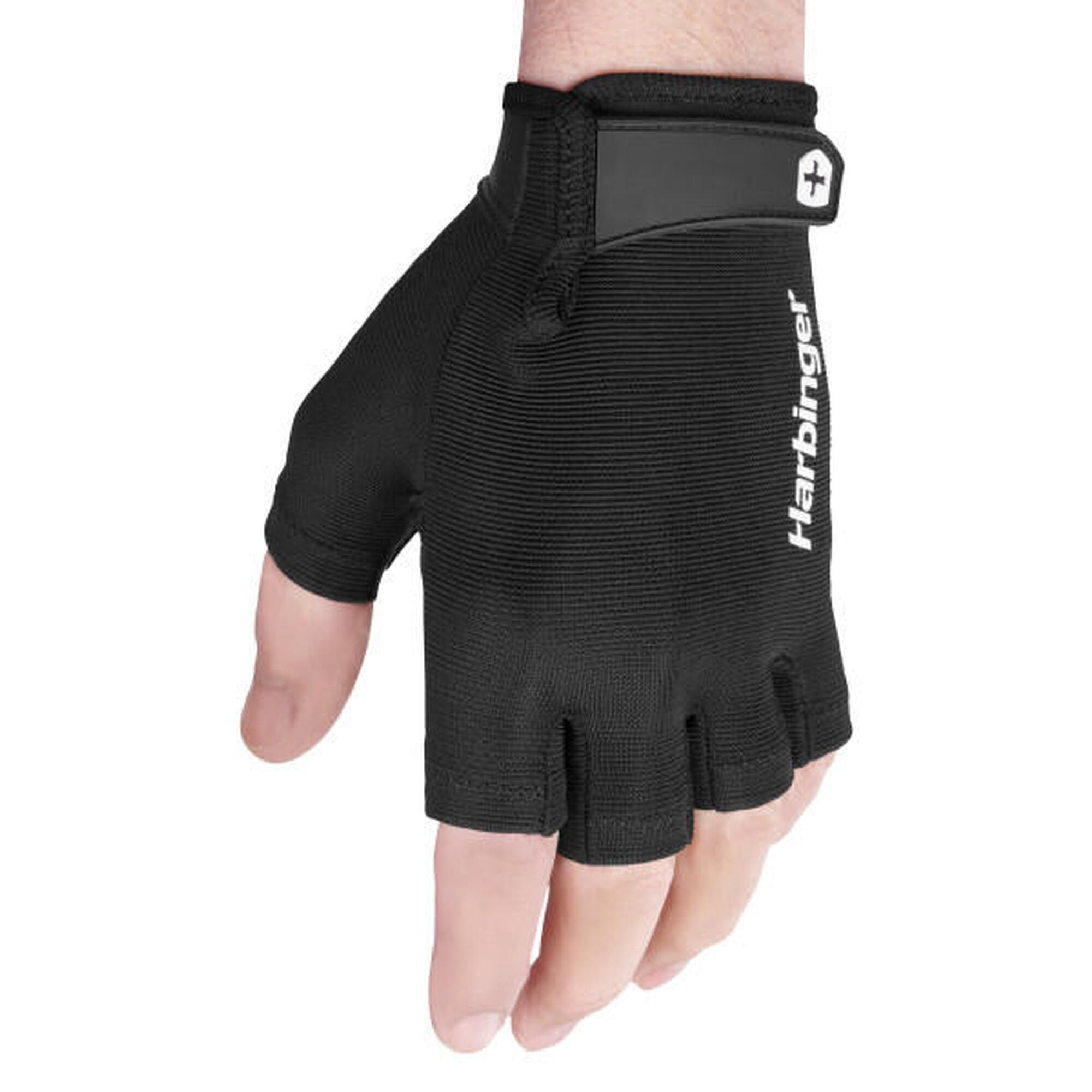 Guantes de halterofilia Harbinger con agarre firme, confort óptimo talla L Negro