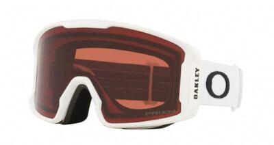 Oakley line miner m skibril mat wit/ prizm garnet