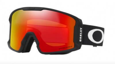 Oakley line miner m skibril mat zwart / prizm torch