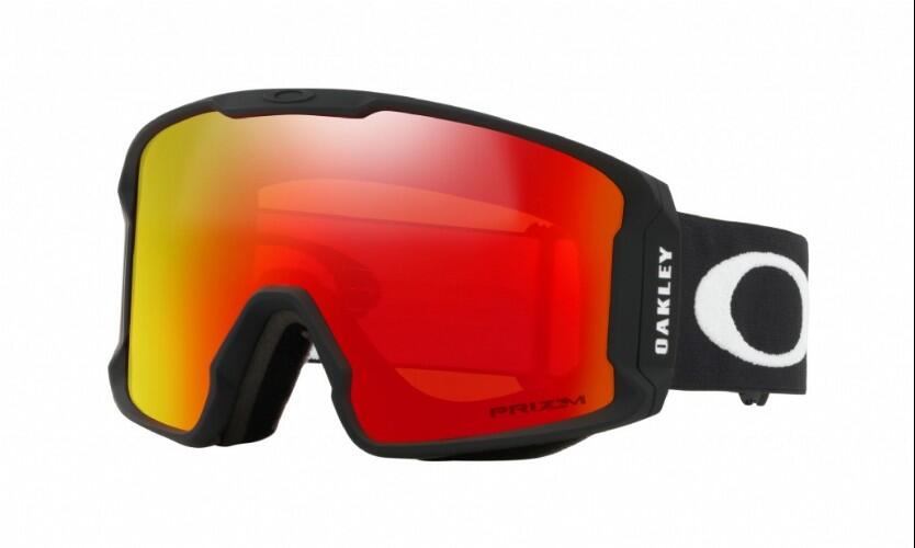Oakley Line Miner L Skibril Mat Zwart/ Prizm Snow Torch Iridium 1/2