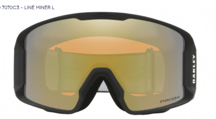 Oakley Line Miner L Skibril Mat Zwart/ Prizm Sage Gold 2/2