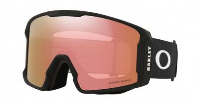 Oakley line miner l skibril mat zwart/ prizm rose gold