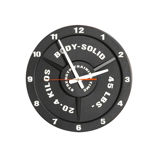 Body-solid - Horloge Forme Disque Stt45 Pour Fitness Et Musculation - Ruban Gymnastique - Noir - Taille Unique - Decathlon