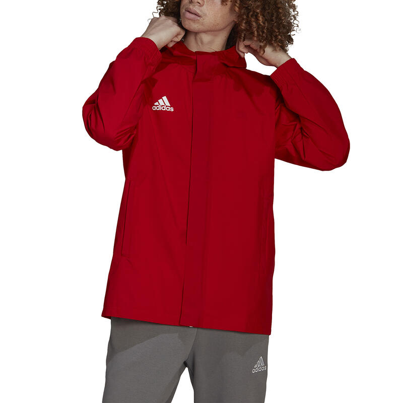 Jachetă Sport ADIDAS Entrada Roșu Bărbați
